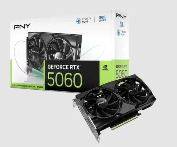 Видеокарта PNY GeForce RTX 5060 OC Dual Fan в Махачкале