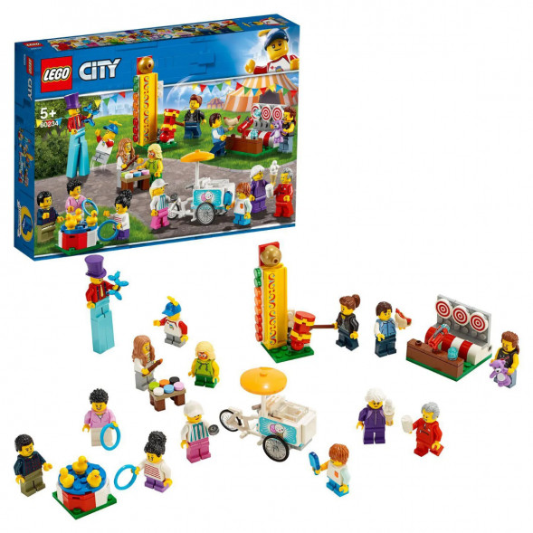Конструктор LEGO City Town 60234 Комплект минифигурок Весёлая ярмарка в Махачкале