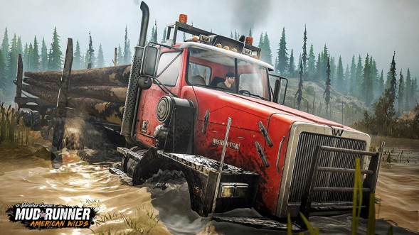 Игра Spintires: MudRunner American Wilds [Nintendo Switch, русские субтитры] в Махачкале