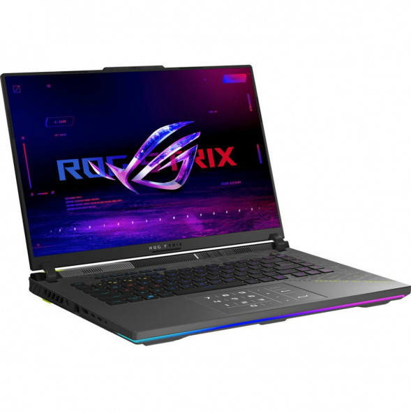 Ноутбук ASUS ROG Strix G16 G614PP-TS207 (16&amp;quot;, IPS, AMD Ryzen 9 8940HX 2.4ГГц, 16 ядер, 32ГБ DDR5, 512ГБ SSD, NVIDIA GeForce RTX 5070 8 ГБ, без ОС), серый в Махачкале