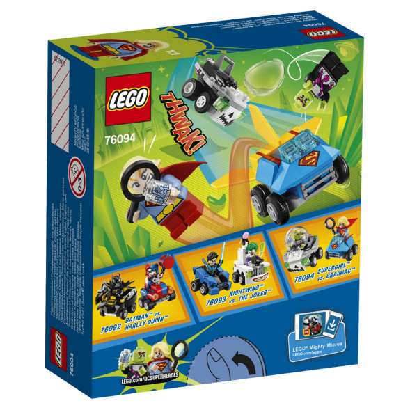 Конструктор LEGO Super Heroes 76094 Супергёрл против Брейниака в Махачкале