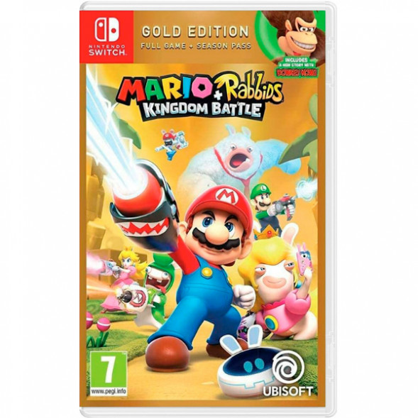 Игра Mario Rabbids: Kingdom Battle. Gold Edition [Nintendo Switch, английская версия] в Махачкале