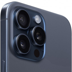 Смартфон Apple iPhone 15 Pro Max 256 ГБ, Dual: nano SIM + eSIM, синий титан