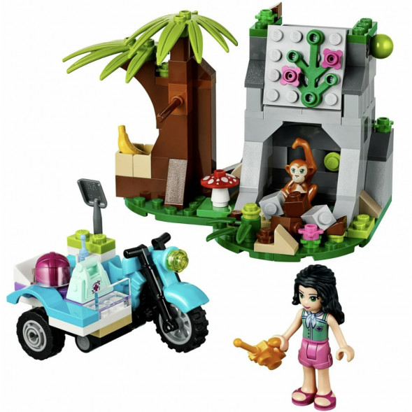 Конструктор LEGO Friends 41032 Джунгли: Мотоцикл скорой помощи в Махачкале