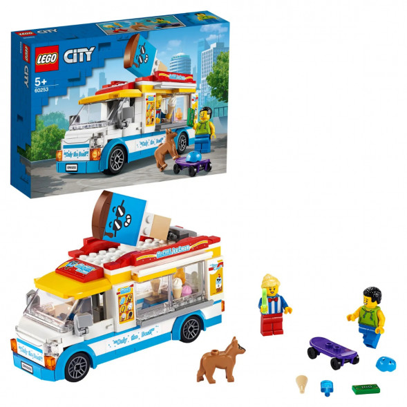 Конструктор LEGO City Great Vehicles 60253 Грузовик мороженщика в Махачкале