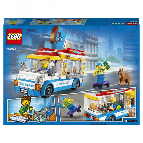 Конструктор LEGO City Great Vehicles 60253 Грузовик мороженщика в Махачкале
