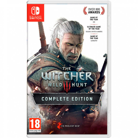 Игра Witcher 3 Wild Hunt Complete Edition (Ведьмак 3: Дикая Охота - Полное Издание) (Русская версия) для Nintendo Switch в Махачкале