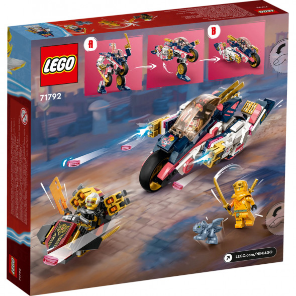 Конструктор LEGO Ninjago 71792 Байк-трансформер Соры в Махачкале
