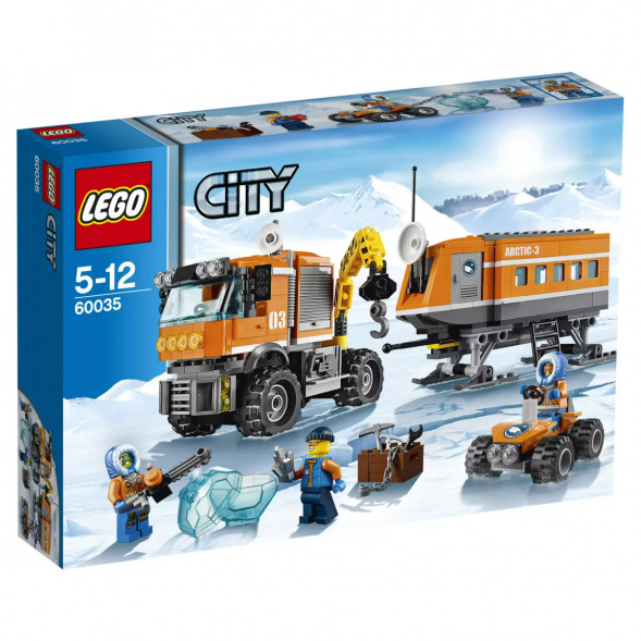 Конструктор LEGO City 60035 Передвижная арктическая станция в Махачкале
