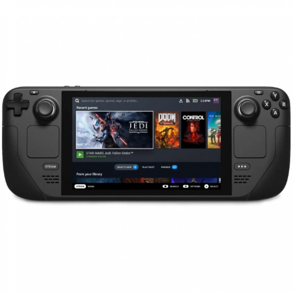 Игровая приставка Valve Steam Deck 64 ГБ SSD, черный в Махачкале