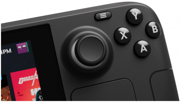 Игровая приставка Valve Steam Deck 64 ГБ SSD, черный в Махачкале