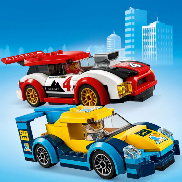 Конструктор LEGO City Nitro Wheels 60256 Гоночные автомобили в Махачкале