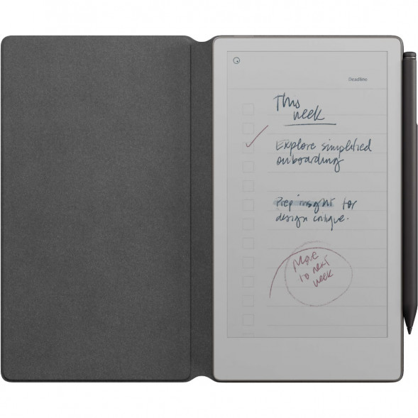 Графический планшет reMarkable Paper Pro Move + Стилус MarkerPlus + Чехол BookFolio Premium Leather, Black в Махачкале