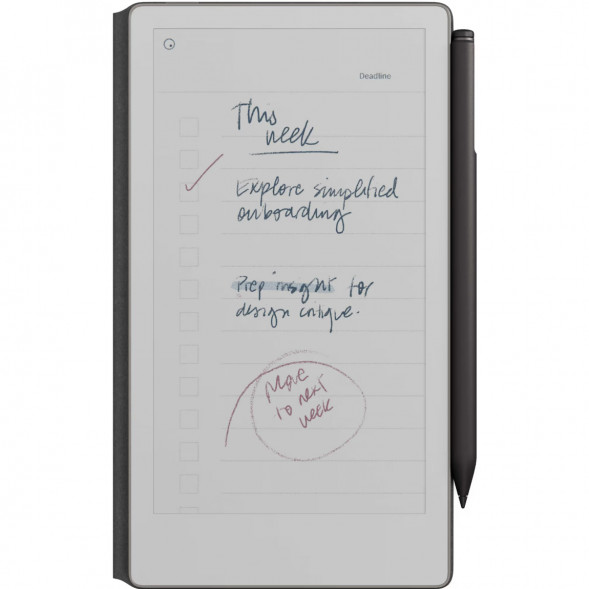 Графический планшет reMarkable Paper Pro Move + Стилус MarkerPlus + Чехол BookFolio Premium Leather, Black в Махачкале