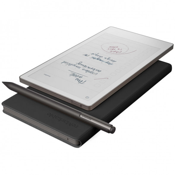 Графический планшет reMarkable Paper Pro Move + Стилус MarkerPlus + Чехол BookFolio Premium Leather, Black в Махачкале