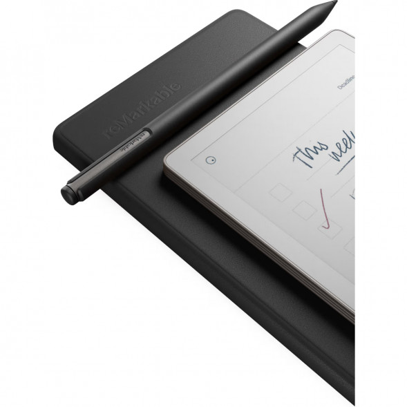 Графический планшет reMarkable Paper Pro Move + Стилус MarkerPlus + Чехол BookFolio Premium Leather, Black в Махачкале