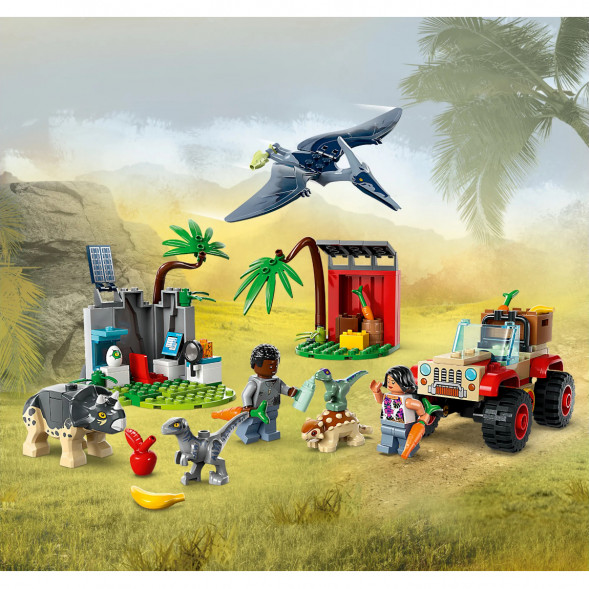 Конструктор LEGO Jurassic World 76963 Центр спасения детенышей динозавров в Махачкале