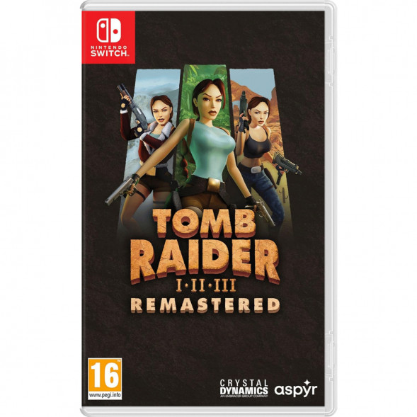 Игра Tomb Raider I-III Remastered [Nintendo Switch, русская версия] в Махачкале