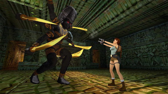 Игра Tomb Raider I-III Remastered [Nintendo Switch, русская версия] в Махачкале