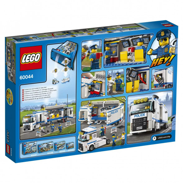 Конструктор LEGO City Police 60044 Выездной отряд полиции в Махачкале