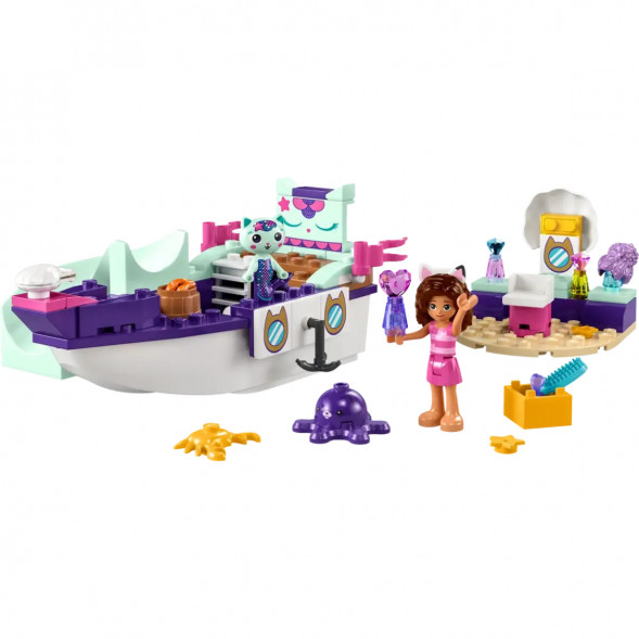 Конструктор LEGO Gabby&amp;#039;s Dollhouse 10786 Корабль и спа Габби и МерКэта в Махачкале