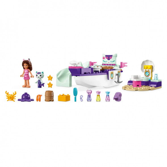 Конструктор LEGO Gabby&amp;#039;s Dollhouse 10786 Корабль и спа Габби и МерКэта в Махачкале