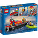 Конструктор LEGO City 60373 &amp;quot;Пожарно-спасательная лодка&amp;quot;, 144 деталей в Махачкале