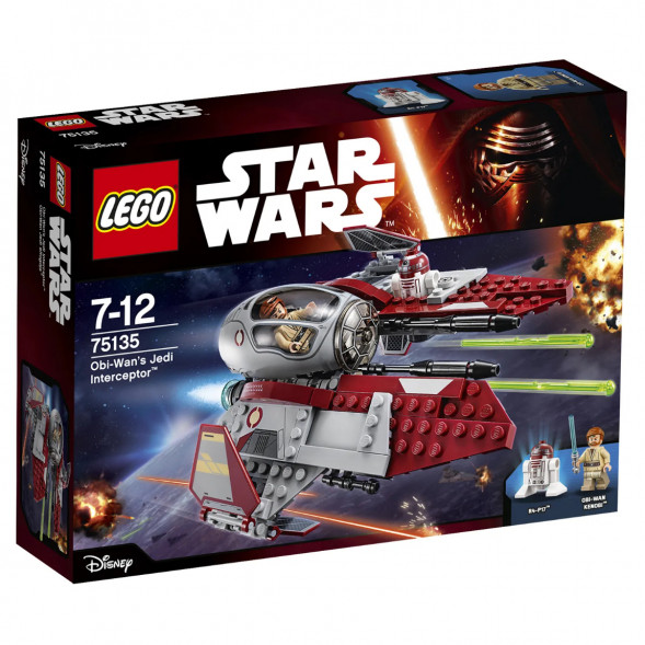 Конструктор LEGO Star Wars 75135 Перехватчик джедаев Оби-Вана Кеноби в Махачкале