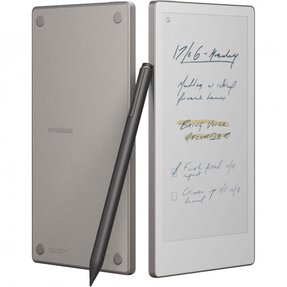 Графический планшет reMarkable Paper Pro Move + стилус Marker Plus, серый в Махачкале