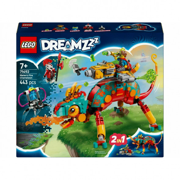 Конструктор LEGO DREAMZzz 71492 Огненный хамелеон Матео в Махачкале