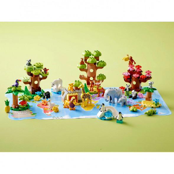 Конструктор LEGO DUPLO 10975 Дикие животные мира в Махачкале