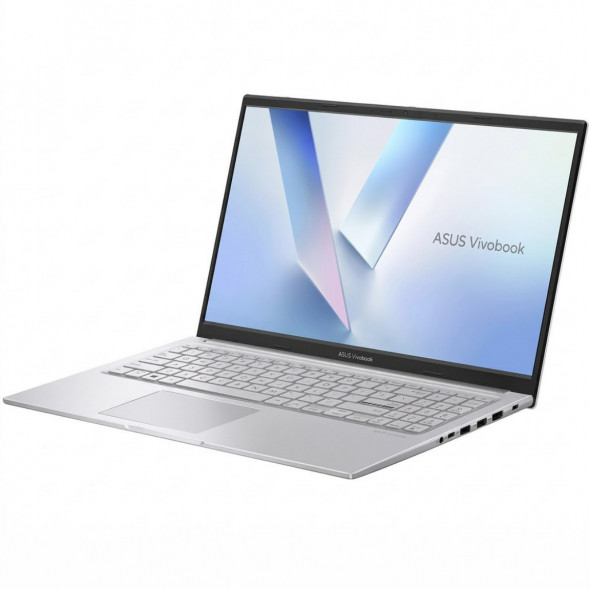 Ноутбук ASUS Vivobook 15 X1504MA-BQ058 (15.6&amp;quot;, IPS, Intel Core 5 320 1.5ГГц, 6 ядер, 16ГБ DDR5, 512ГБ SSD, Intel Graphics, без ОС), серебристый в Махачкале