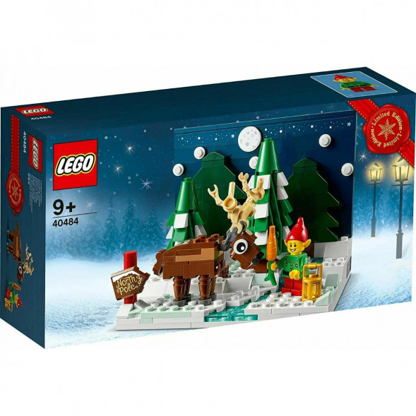 Конструктор LEGO 40484 Перед домом Деда Мороза в Махачкале