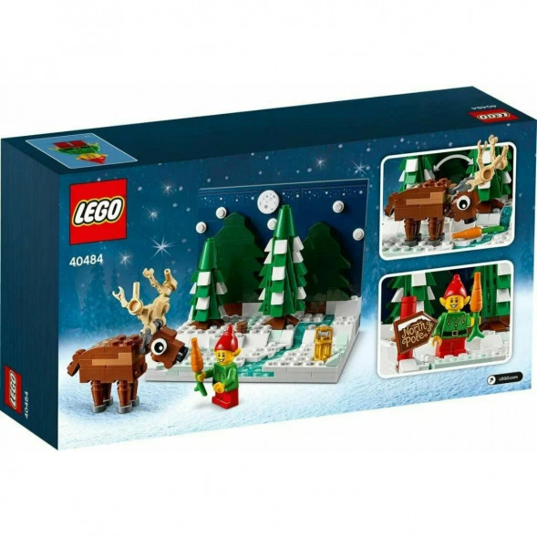 Конструктор LEGO 40484 Перед домом Деда Мороза в Махачкале