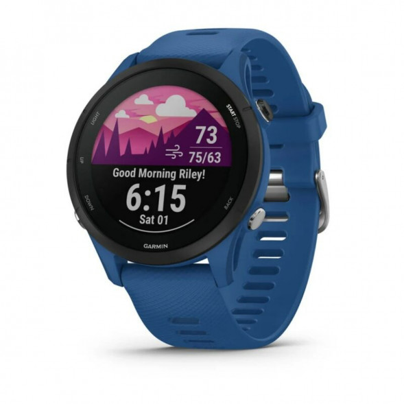 Умные часы Garmin Forerunner 255 Sport с синим ремешком 010-02641-11 в Махачкале
