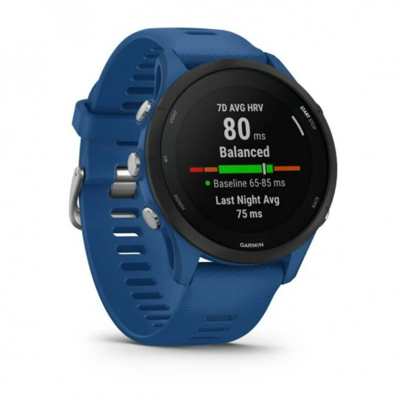Умные часы Garmin Forerunner 255 Sport с синим ремешком 010-02641-11 в Махачкале