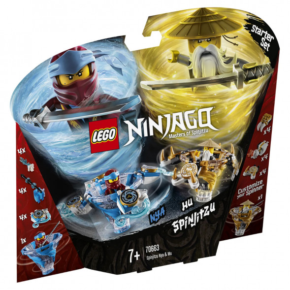 Конструктор LEGO Ninjago 70663 Ния и Ву: мастера Кружитцу в Махачкале