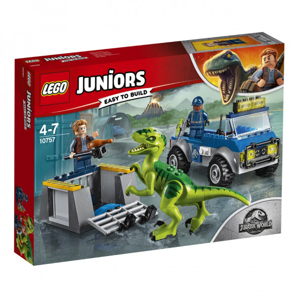 Конструктор LEGO Juniors 10757 Грузовик спасателей для перевозки раптора в Махачкале