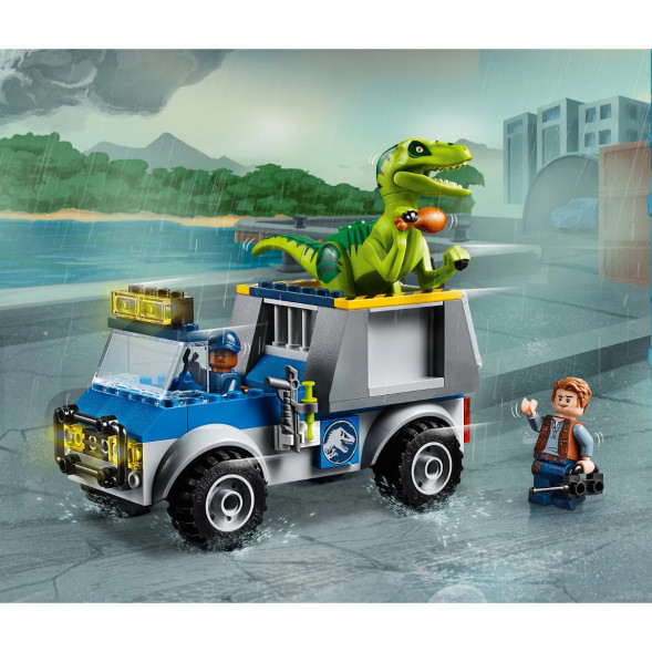 Конструктор LEGO Juniors 10757 Грузовик спасателей для перевозки раптора в Махачкале