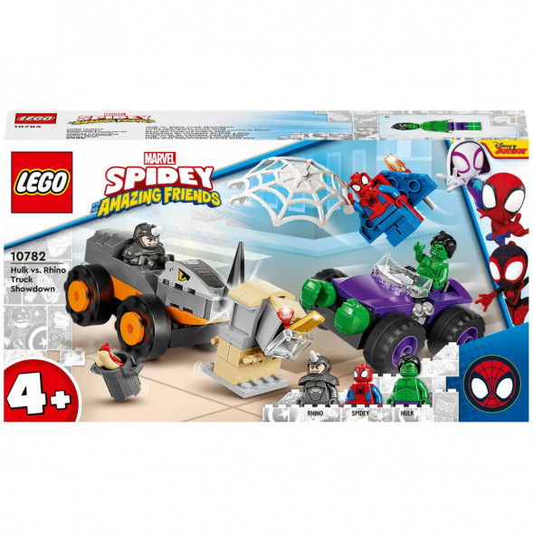 Конструктор LEGO Super Heroes 10782 Схватка Халка и Носорога на грузовиках в Махачкале