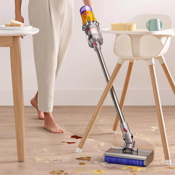 Пылесос Dyson V12S Detect Slim Submarine SV46, Yellow/Nickel в Махачкале