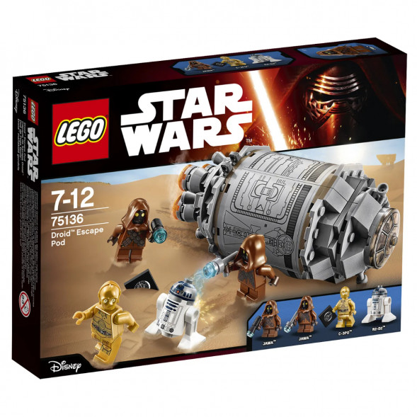 Конструктор LEGO Star Wars 75136 Спасательная капсула дроидов в Махачкале