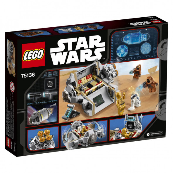 Конструктор LEGO Star Wars 75136 Спасательная капсула дроидов в Махачкале