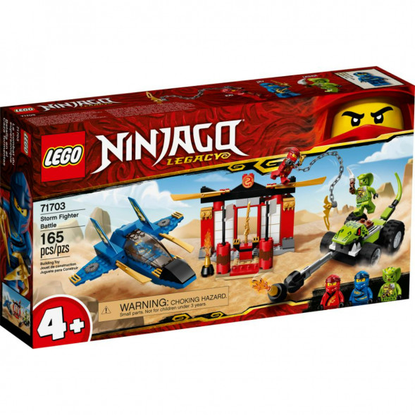 Конструктор LEGO Ninjago 71703 Бой на штормовом истребителе в Махачкале